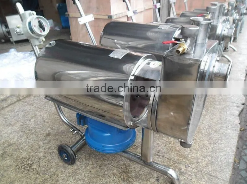 stainless steel 304 sanitary self-sucking pump 30000L flow
