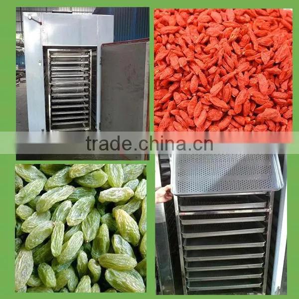 commercial drying fruit slice machine with heated air