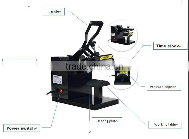 Low Cost High Pressure Cap Printing Machine
