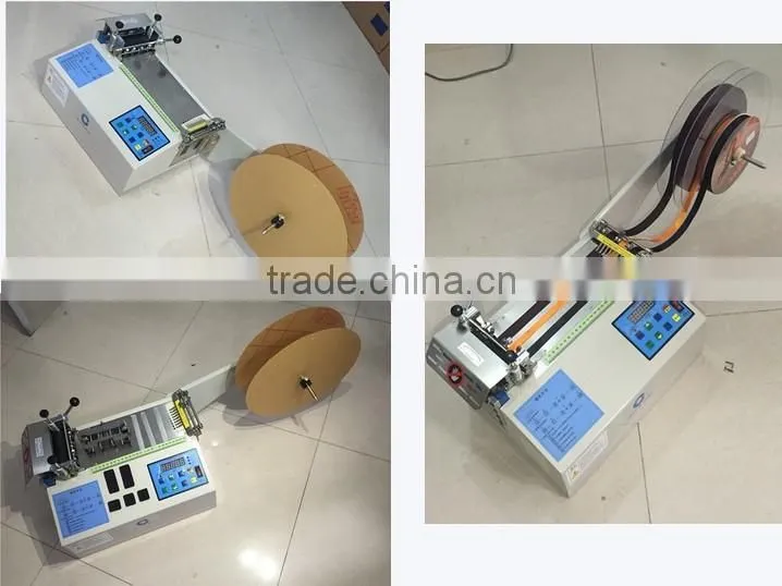 Electric Round Slicing Cold Cutter for Double-sided Tape Double-hook Ribbon