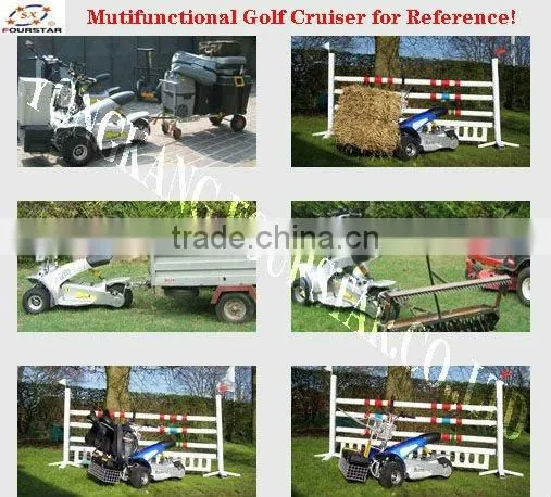 13 inches tubeless tire 1000w 36V electric golf car