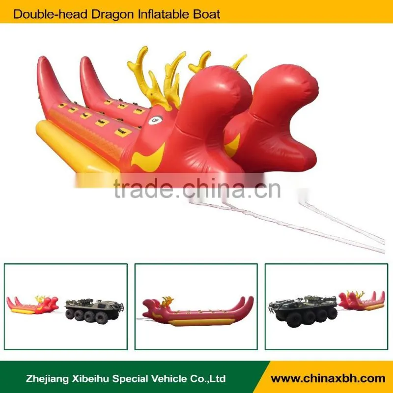 XBH Double-head Dragon Inflatable Boat for amphibious vehicle