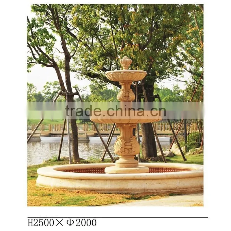 French Style Sandstone Water Fountain