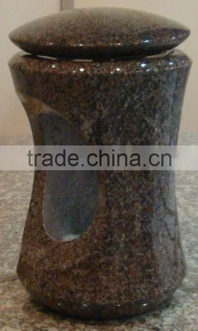 G664 Granite Chinese Stone Lantern For Cemetery
