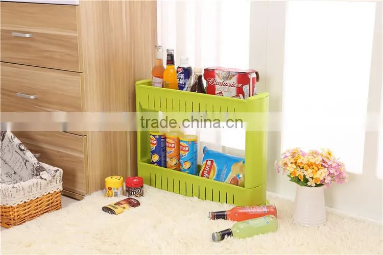 Plastic Bathroom Shelf With Two Layers Organizer