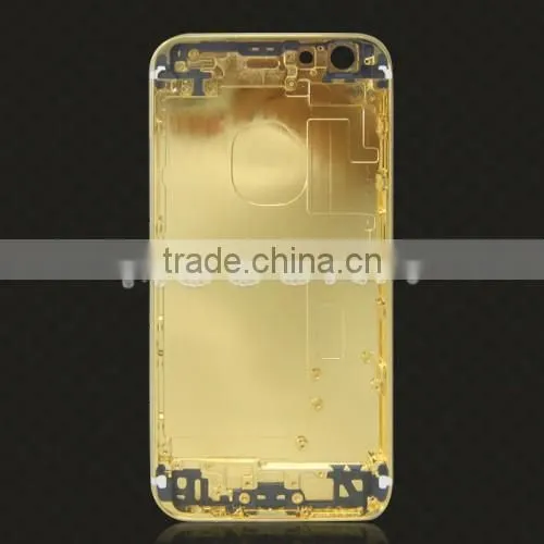 Original back case housing for iPhone 6s plus 5.5 inch wholesale,for iphone 6s plus gold case