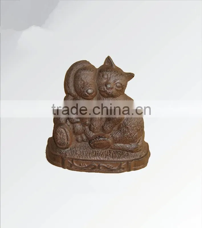 Antique Cast Iron Door Stopper / Iron Door Stopper
