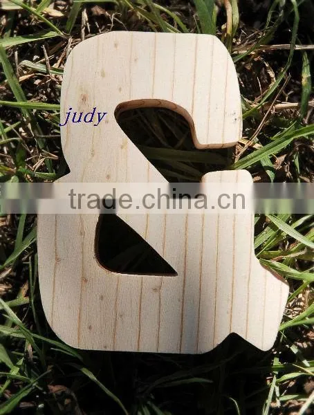 handmade small wooden alphabet letters for crafts