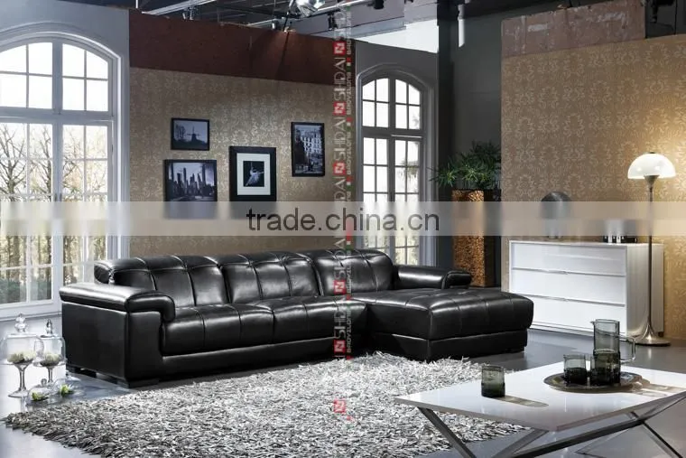 cheap genuine leather sofa, artistic leather sofa, sofa leder 977