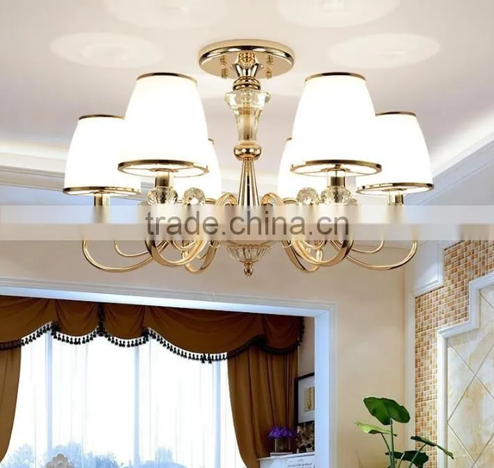 M949 Momoda decorations European simple Crystal modern living room bedroom lighting chandelier pendant lamp