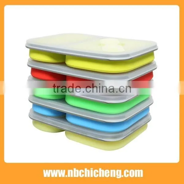 Kitchenware Set Silicone Fast Food Box, Silicone Lunch Box, Silicone Folding Box