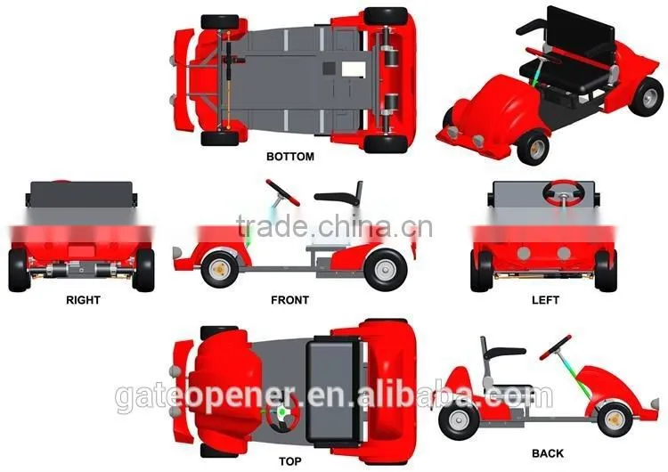 2 Seat Pedal Go Kart