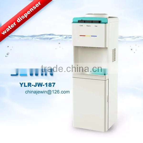 New morden luxury floor standing water dispenser make hot cold normal water
