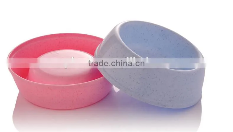 custom High quality PET Plastic disposable disposable dog food bowl