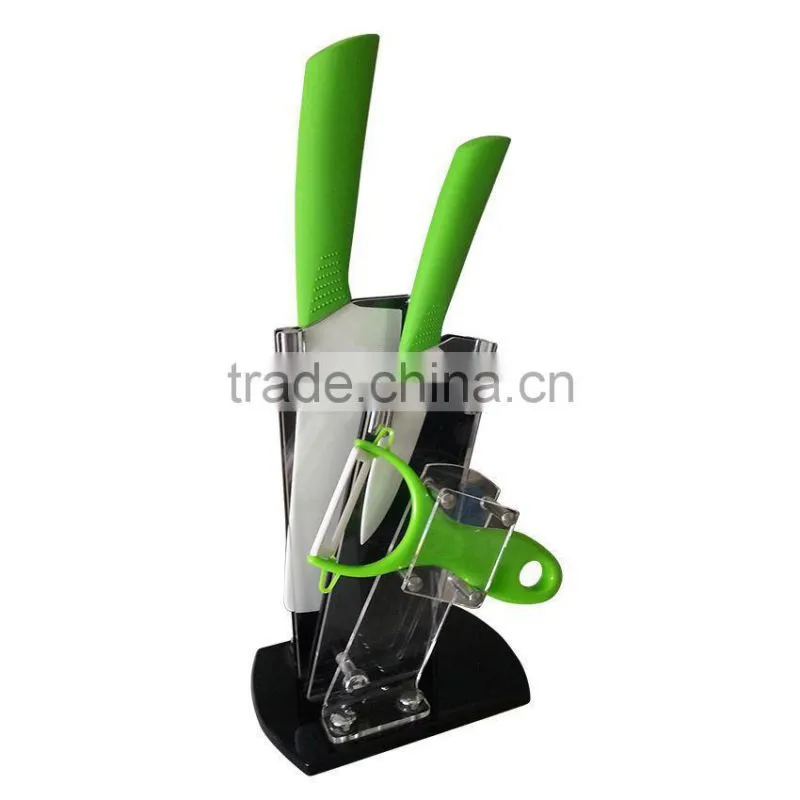Food safe ceramic knife set