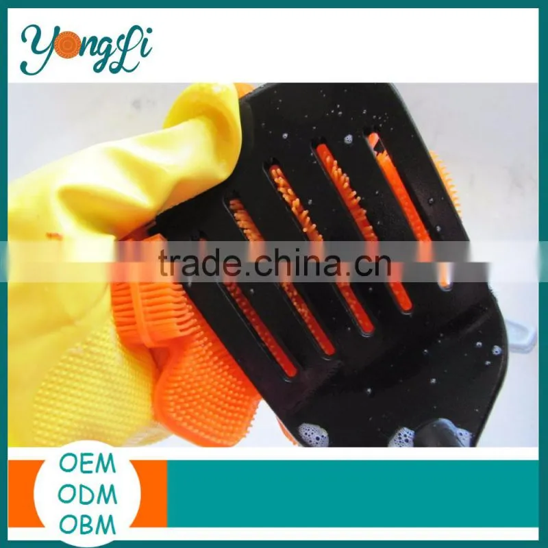 Flower Silicone Washing Scrubber Dishcloth Dish Wash Sponge Cleaning Tool