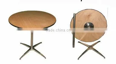 high quality small round folding table cocktail table for sale