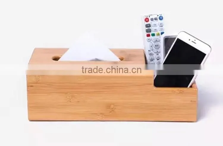 Multifunctional ec-friendly useful bamboo towel case