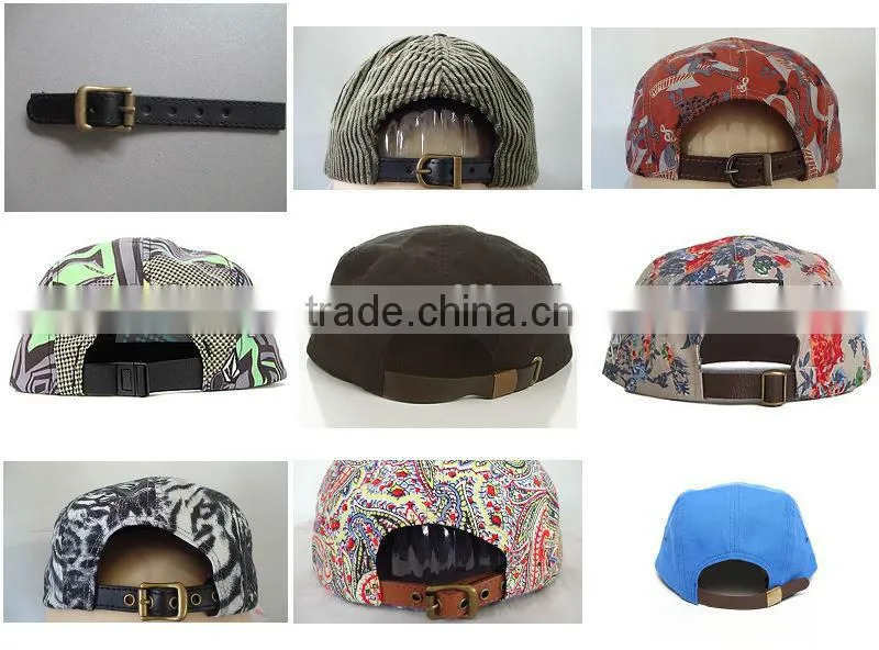 Fruit printed 5 panel cap curved brim sports hat stylish custom 5 panel promotional cap