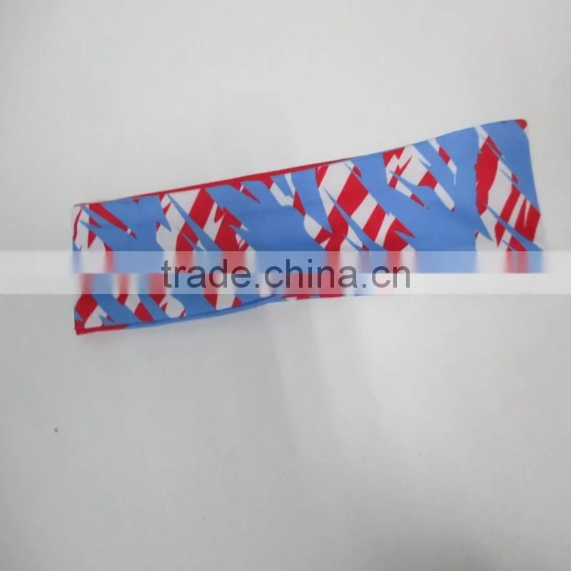 lycra elastic sports yoga sweatband hair bands