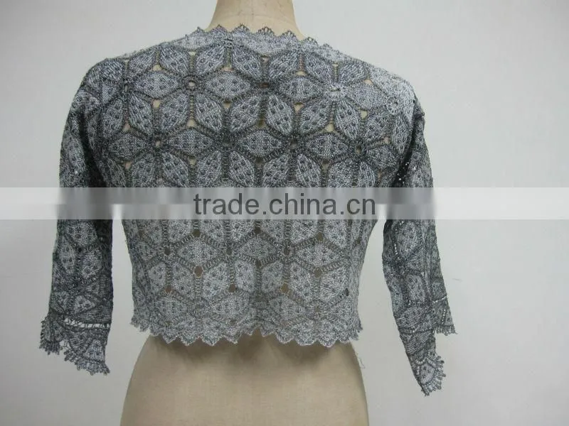 cotton crochet lady's lace shawl