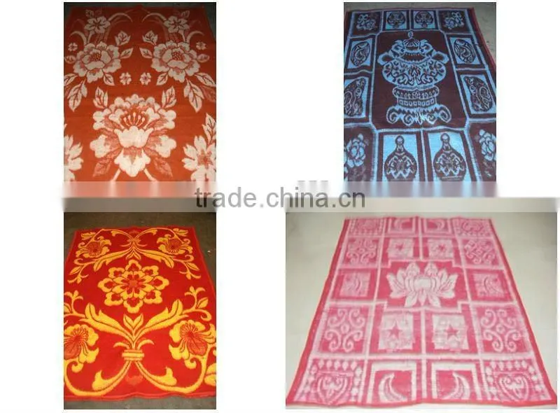 jacquard blanket Jacquard design blanket