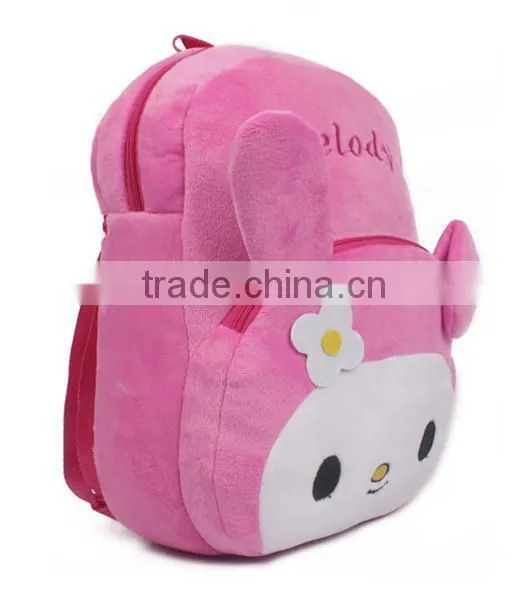 2014 animal school bag for kids pink small backpack fashion school bags