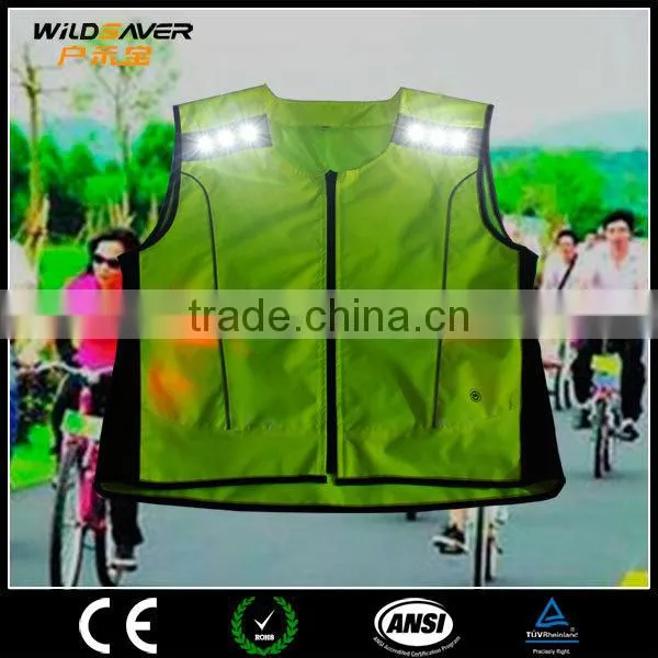 breatheable reflective running clothing /vest/gear for runner at night