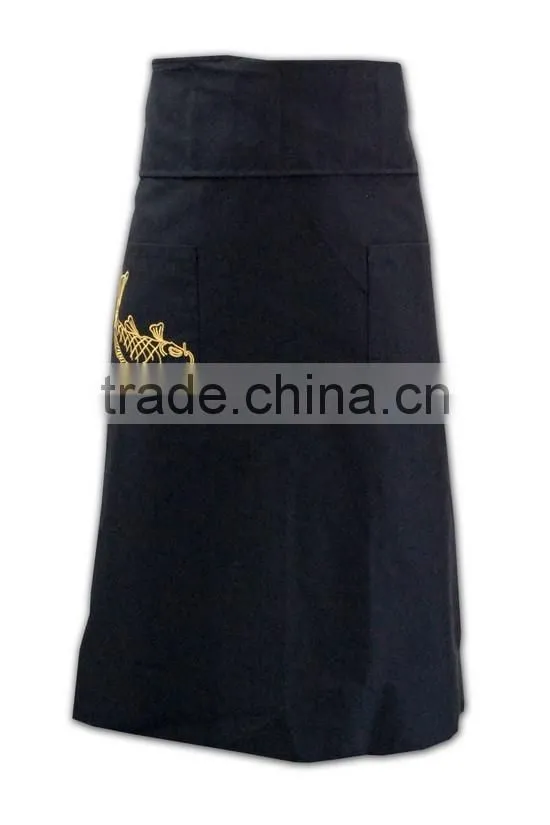 kitchen Pocket apron, Custom Logo Apron , Waist Apron