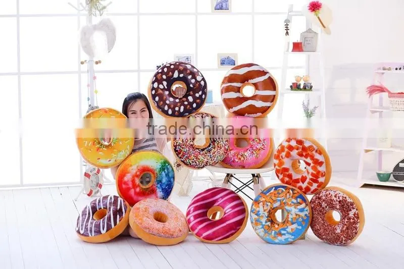 memory foam pillow cute donuts neck pillow cat cushion