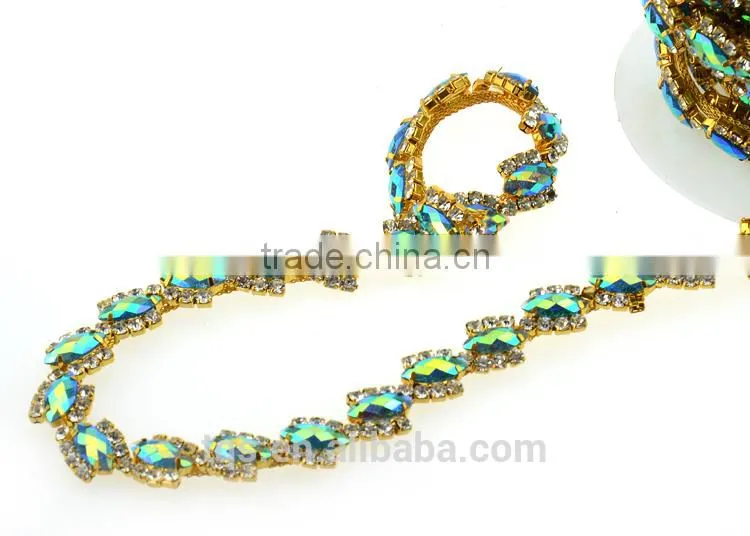 Crystal Cup Chain Beads Chains Accessories