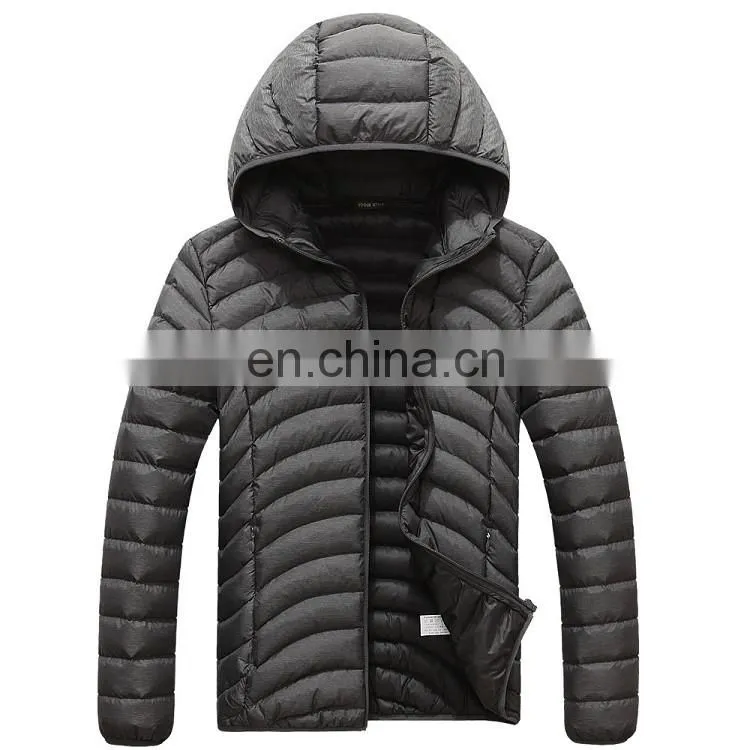 Mens outdoor wear winter down nylon jackets