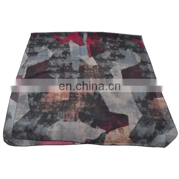 TOROS stock polyester scarf with print