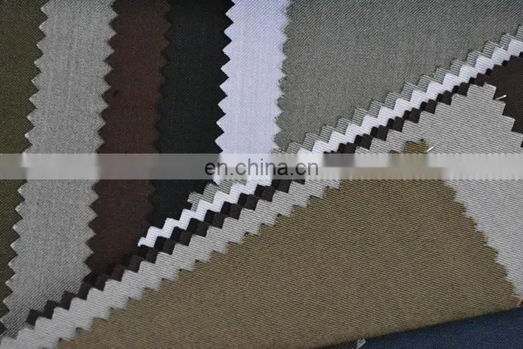 plain dyed men twill fabric TR for mens casual jackets