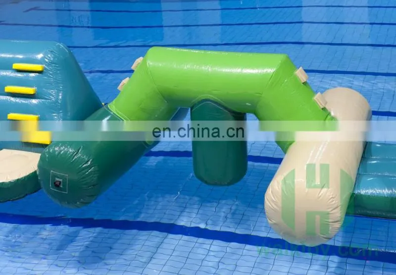 HI crazy pool games giant inflatable water park slides for sale