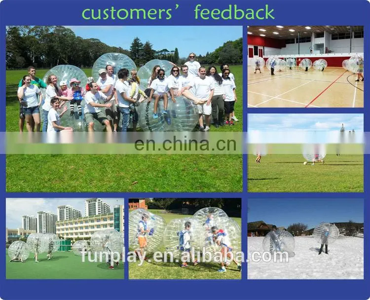 HI Human sized soccer bubble ball,cheap bumper inflatable ball