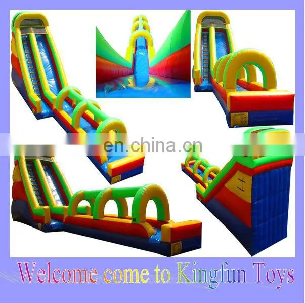 20H feet inflatable wet/dry slide