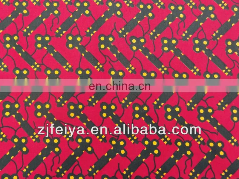Fashion new design quality african wax fabric