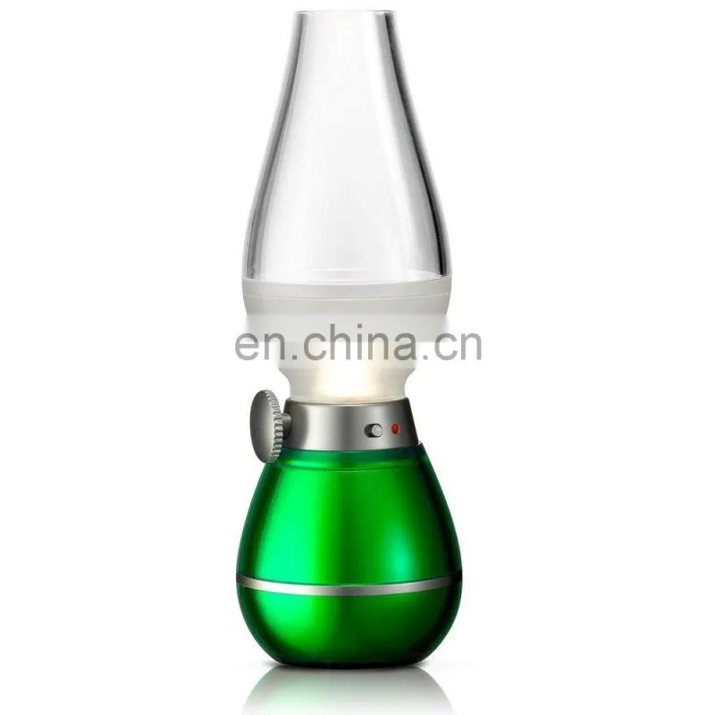 Hot sale USB Rechargeable LED Kerosene Oil Lamp led night light led lamp 5v