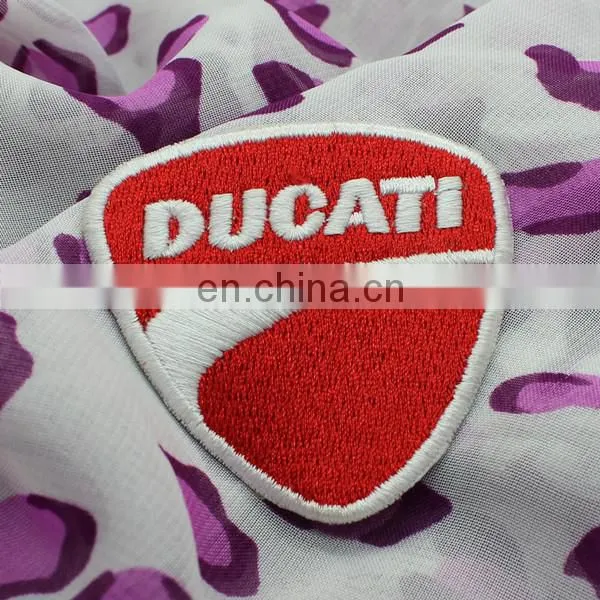 embroidery patch soccer logo backing glue