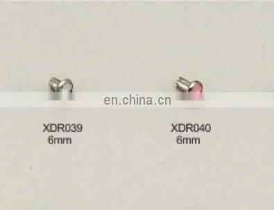 6mm new fashion garments decorative rhinestones rivet