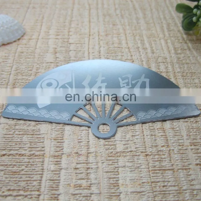High Quality Delicate Etched Metal VIP Card Custom Shape VIP Card Membership Card