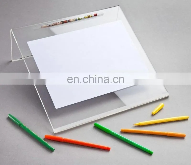 GlowDisplay 20 Degree acrylic writing slope for a better writing posture