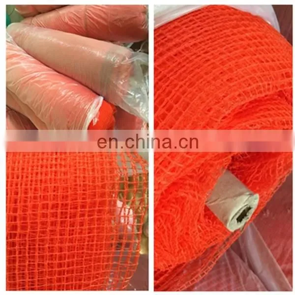 orange plastic warning mesh/underground safety net