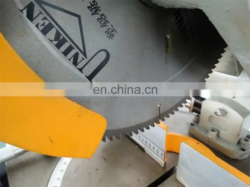 SJZ2 Double Head PVC Window Making Machine/upvc window portable cutting saw machine