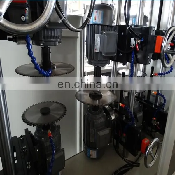 Multiple Quantity Aluminium Curtainwall/ Window/ Door Profile Tenon Milling Machine