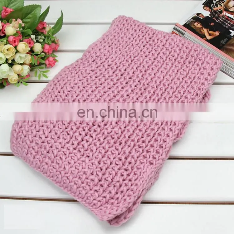 thickness 8mm High Quality Iceland Wool Yarn Dyed Knitting 100% merino wool yarn