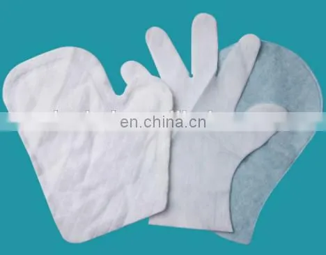 Automatic ultrasonic wave non woven glove making machine