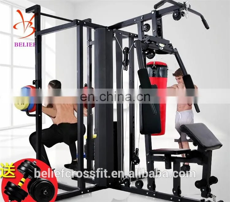 Factory Direct Heavy Duty Multifunctional Power Cage Squat Rack