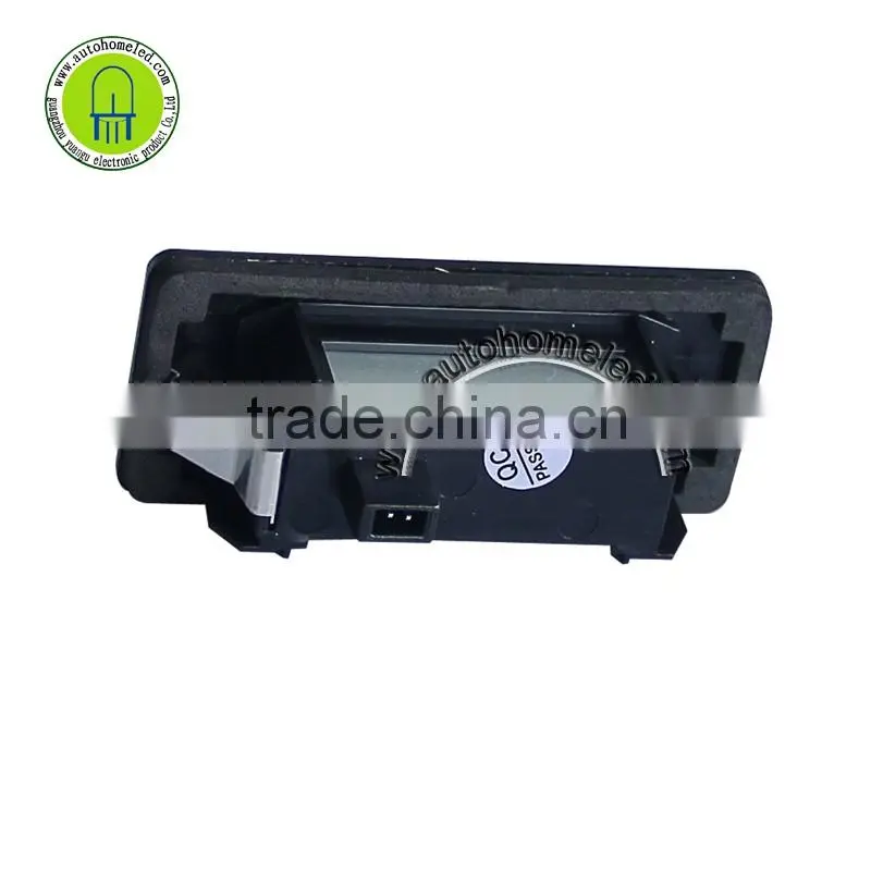 LED License Plate Light Assemblies For A1 A6 A7 Q5 TT Volkswagen VW Jetta Passat Touareg Touran E8 Mark